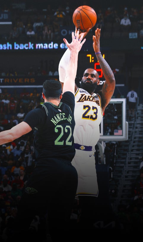LeBron James' triple-double lifts Lakers over Pelicans; play-in rematch set for Tuesday
