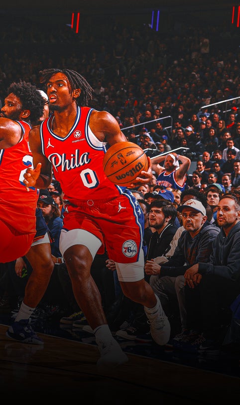 NBA says 76ers' Tyrese Maxey was fouled twice before late turnover in Game 2 loss