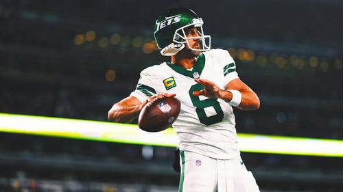 AARON RODGERS Trending Image: 2024 NFL odds: Will the Jets go under their projected win total?