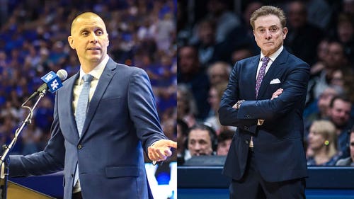 COLLEGE BASKETBALL Trending Image: Rick Pitino accepts Mark Pope’s challenge, Kentucky vs. St. John’s series in works