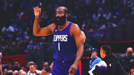 James Harden leads Clippers, without Kawhi Leonard, over Mavericks in playoff opener
