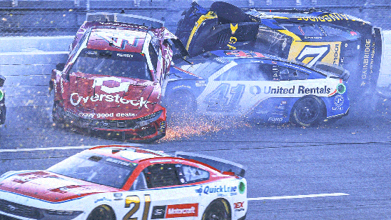 Typical Talladega: Waiting for the wild finish