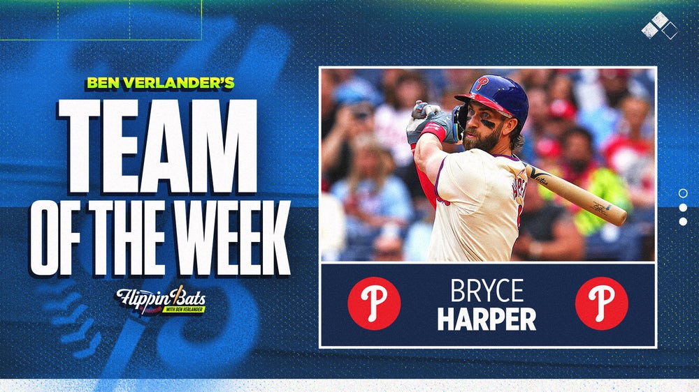 Aaron Judge, Bryce Harper lead Ben Verlander's Team of the Week