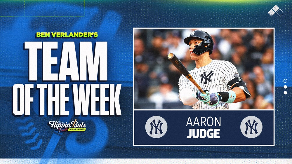 Aaron Judge, Mookie Betts headline Ben Verlander's Team of the Week