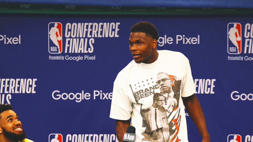 Timberwolves' Anthony Edwards: I'm bringing Micah Parsons shoes for Game 6
