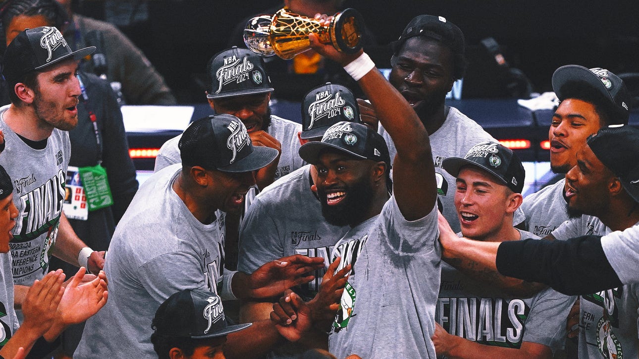 2024 NBA playoffs bad beat: Jaylen Brown edges Jayson Tatum for Larry Bird Trophy