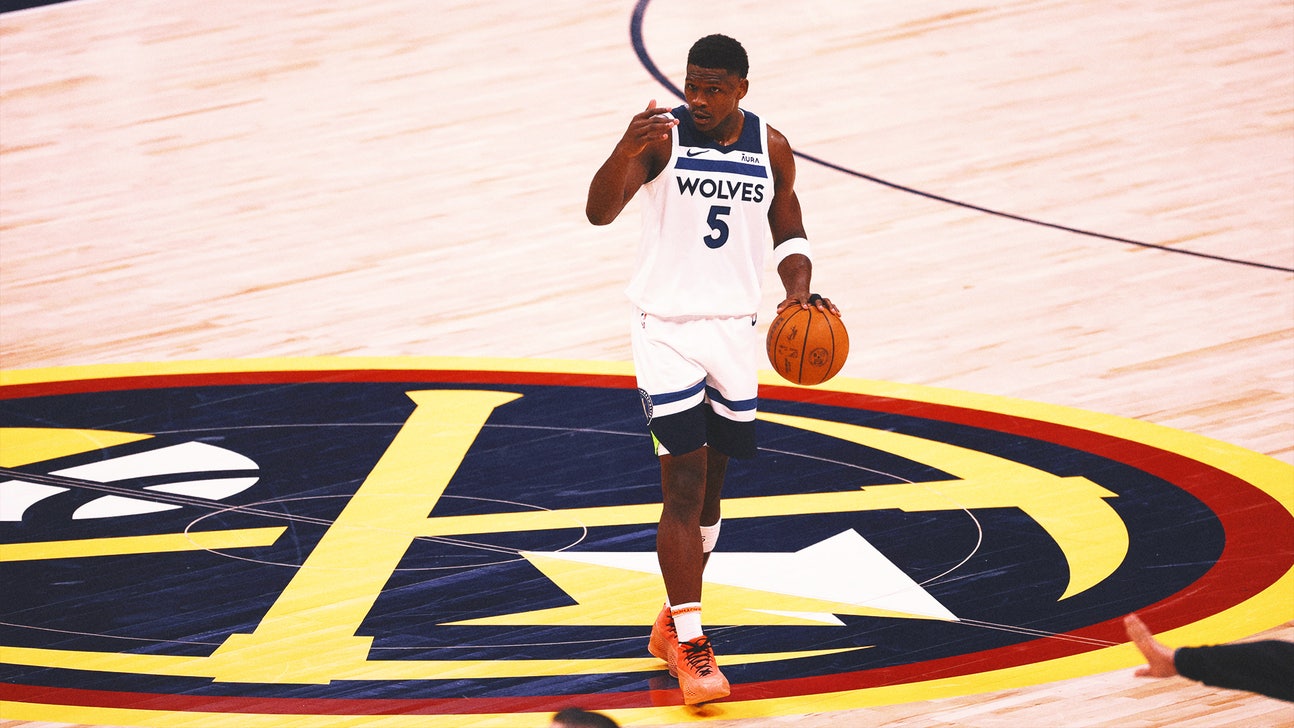 Anthony Edwards scores 43 points to lead Timberwolves past Nuggets 106-99 in Game 1