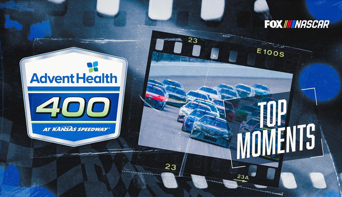 AdventHealth 400: Kyle Larson Takes the Checkered Flag in NASCAR Highlights