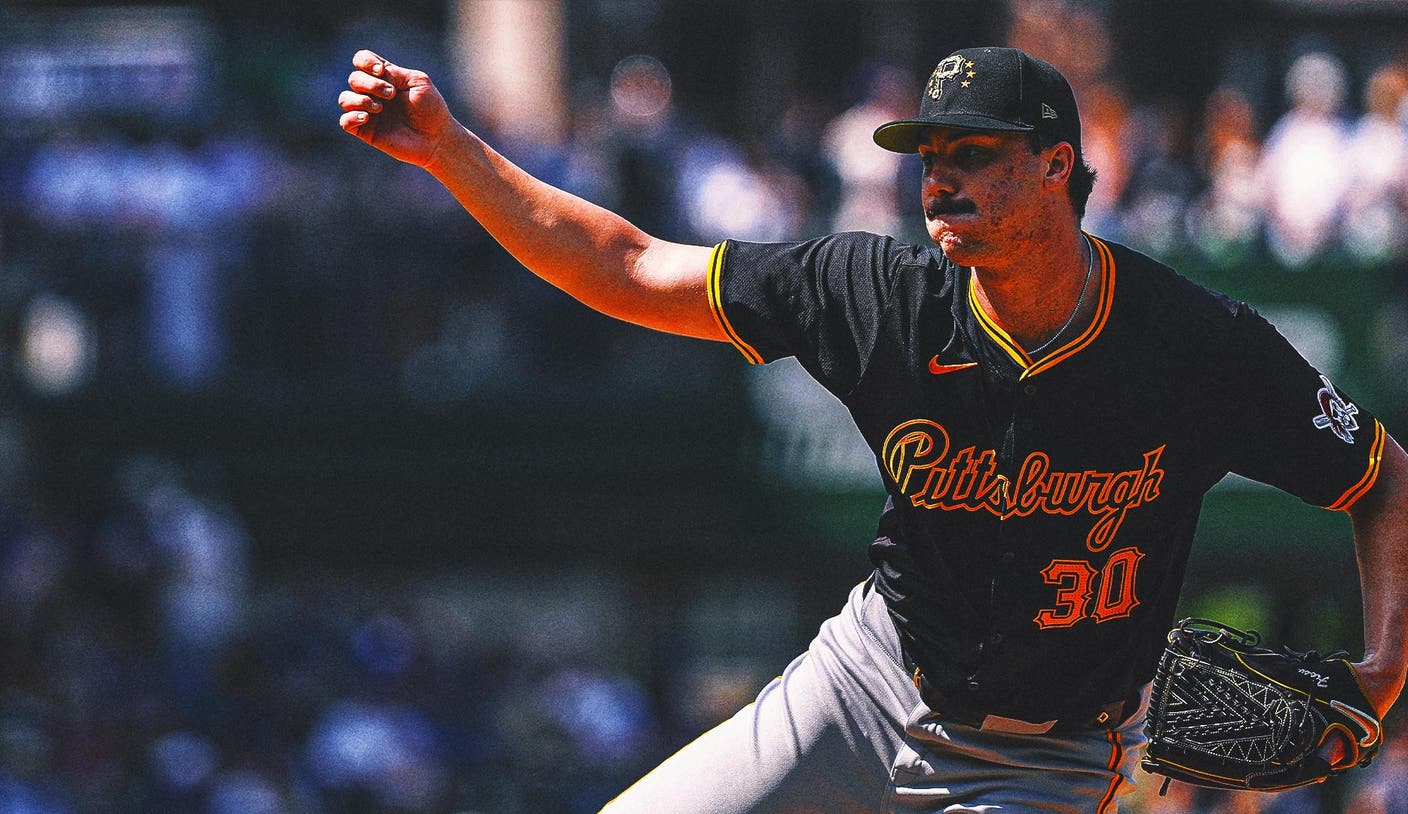 In his second major league start, Pirates’ Paul Skenes dominates by pitching six no-hit innings
