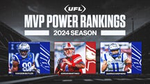 NEXT Trending Image: UFL MVP power rankings: Battlehawks' Darrius Shepherd enters after strong Week 9