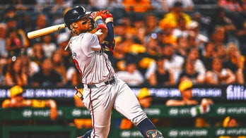 Ronald Acuña Jr. leaves Braves' 8-1 win over Pirates with sore left knee