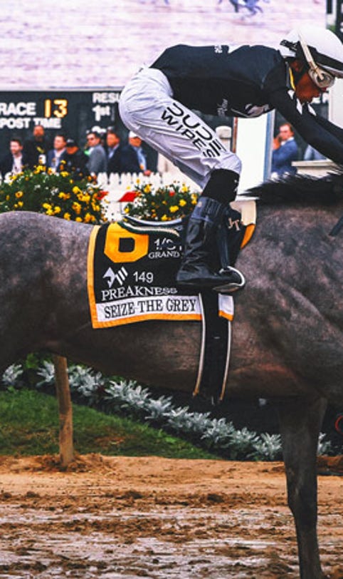 Seize the Grey wins 149th running of Preakness Stakes
