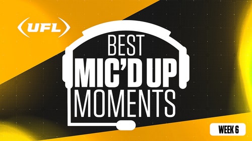 NEXT Trending Image: UFL 2024: Best mic’d up moments from Week 6