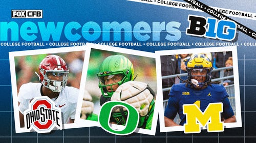 OREGON DUCKS Trending Image: Top newcomers for each Big Ten college football program heading into 2024 season