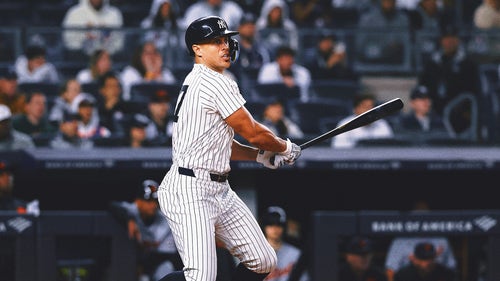 NEW YORK YANKEES Trending Image: Yankees' Giancarlo Stanton has MLB's fastest bat speed in new metric