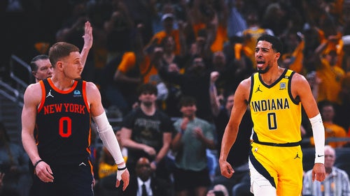 NEW YORK KNICKS Trending Image: Pacers rout shorthanded Knicks 121-89 to even series in Game 4