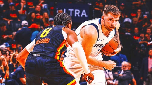 LUKA DONCIC Trending Image: Luka Doncic's triple-double pushes Mavs past Thunder, to brink of Western finals
