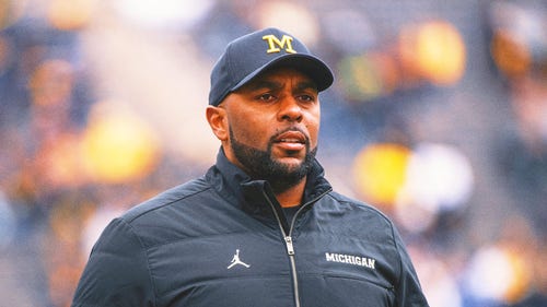 COLLEGE FOOTBALL Trending Image: Michigan coach Sherrone Moore: Your job is to 'suffocate' the haters