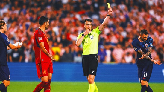 A yellow card just for talking to the ref? Soccer's big leap at Euro 2024