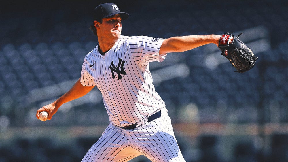 Yankees ace Gerrit Cole throws 3.1 shutout innings in first rehab start