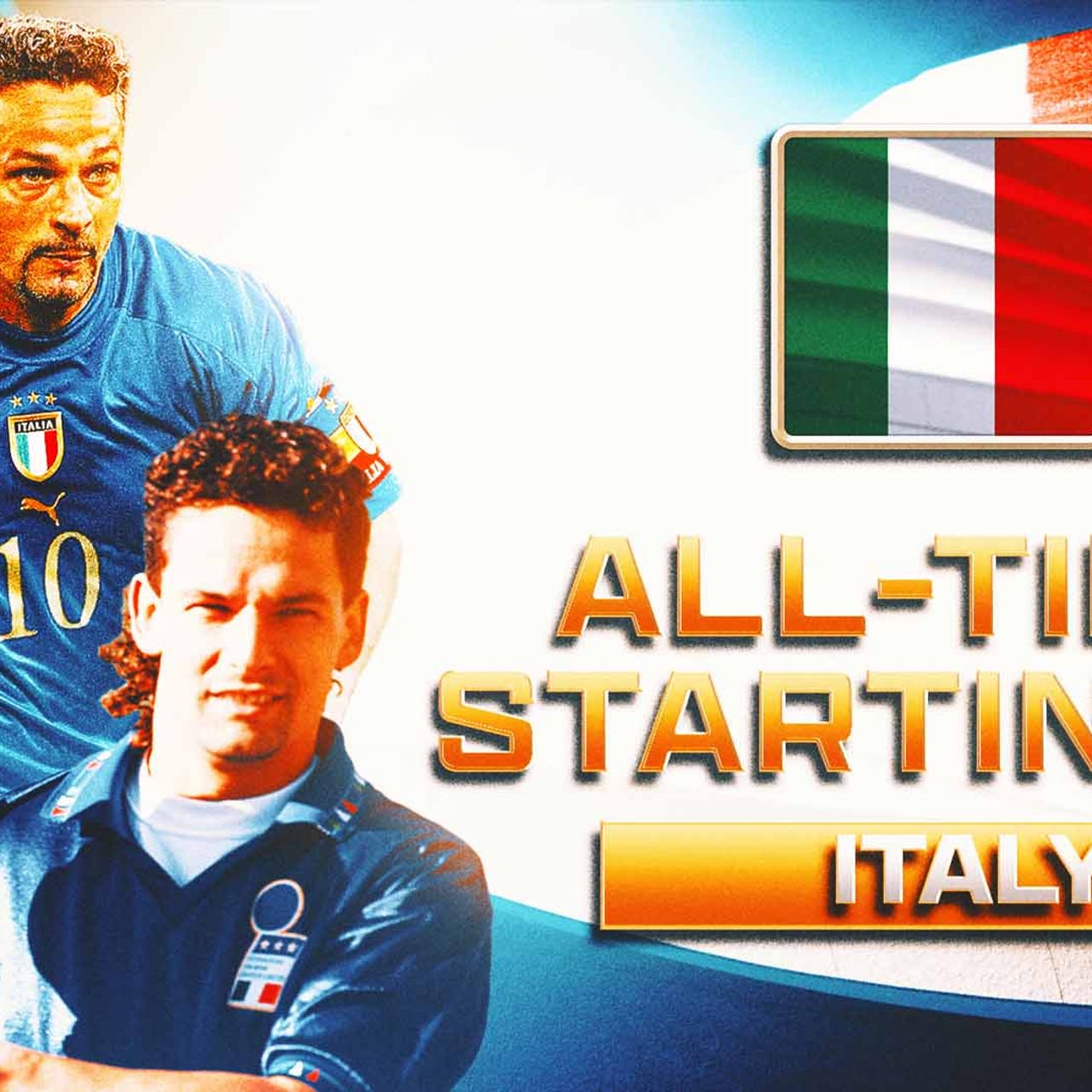 Italy All-Time XI: Roberto Baggio stars in midfield with Andrea