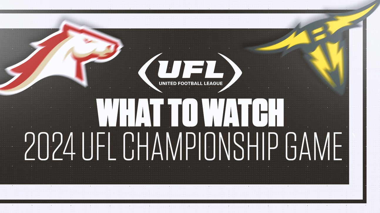 2024 UFL Championship Game What to watch for in Stallions vs. Brahmas