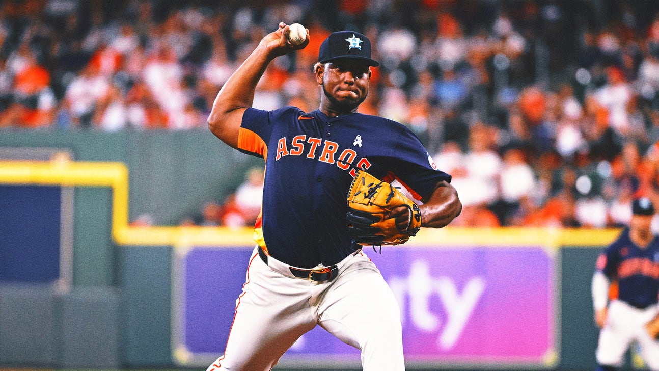 Ronel Blanco throws 7 hitless IP again but Astros' no-hitter bid broken up in 8th