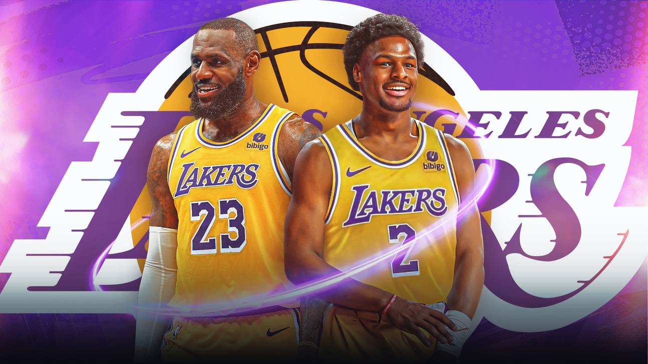 LeBron James and his son Bronny will share Lakers locker room. What will that be like FOX Sports
