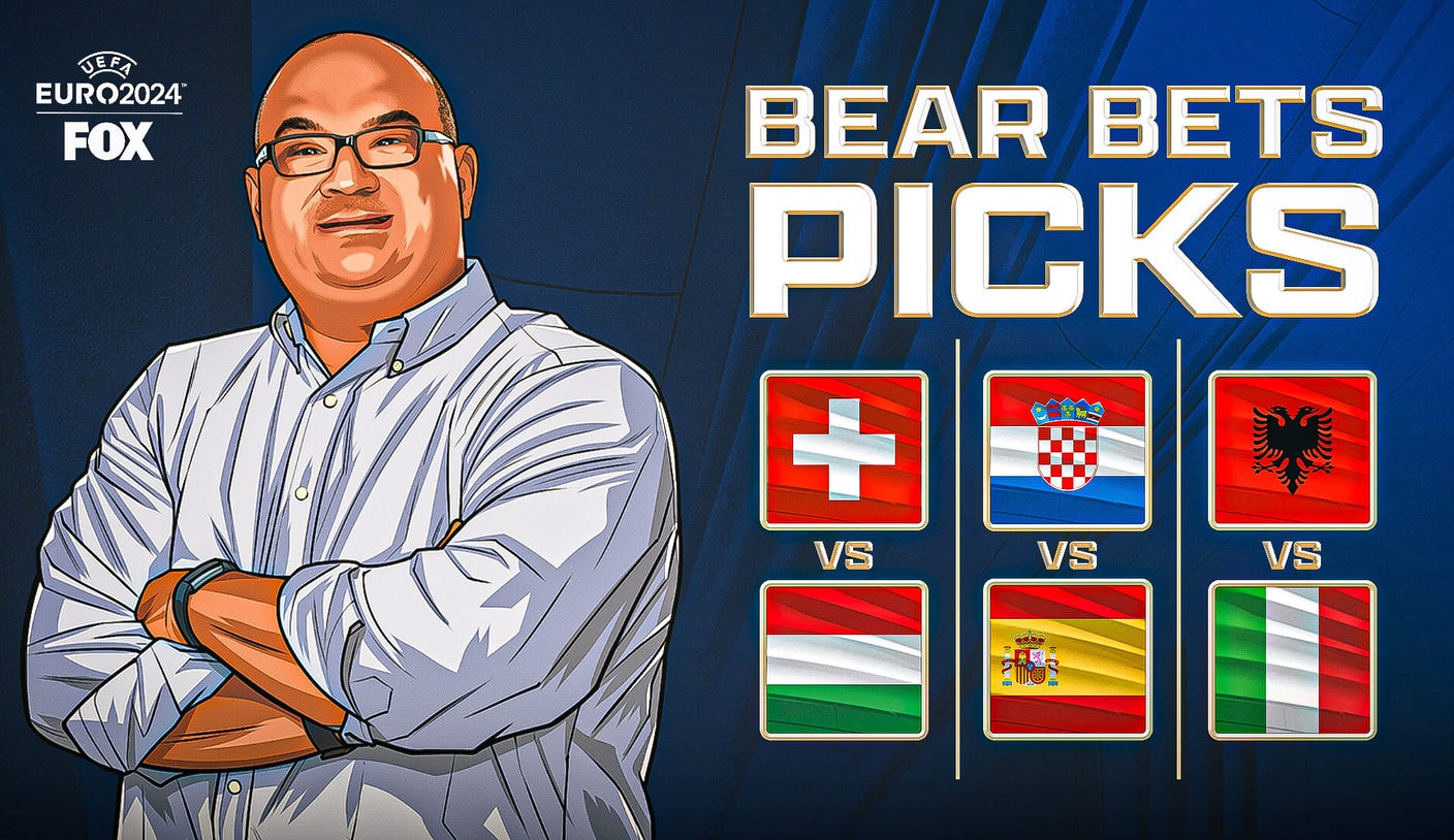 Spain-Croatia, Saturday Euro predictions, picks by Chris ‘The Bear’ Fallica