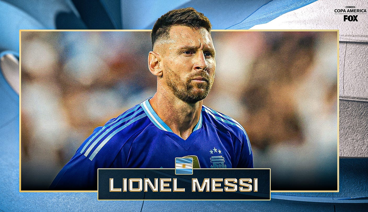 Copa América Alle Augen sind auf Lionel Messi gerichtet, als Argentinien die USA 2024 gegen