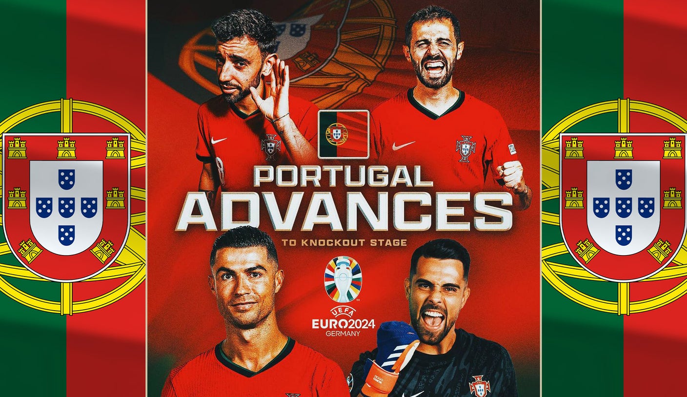 Ronaldo helps Portugal beat Turkey 3-0 to enter the knockout stage of Euro 2024