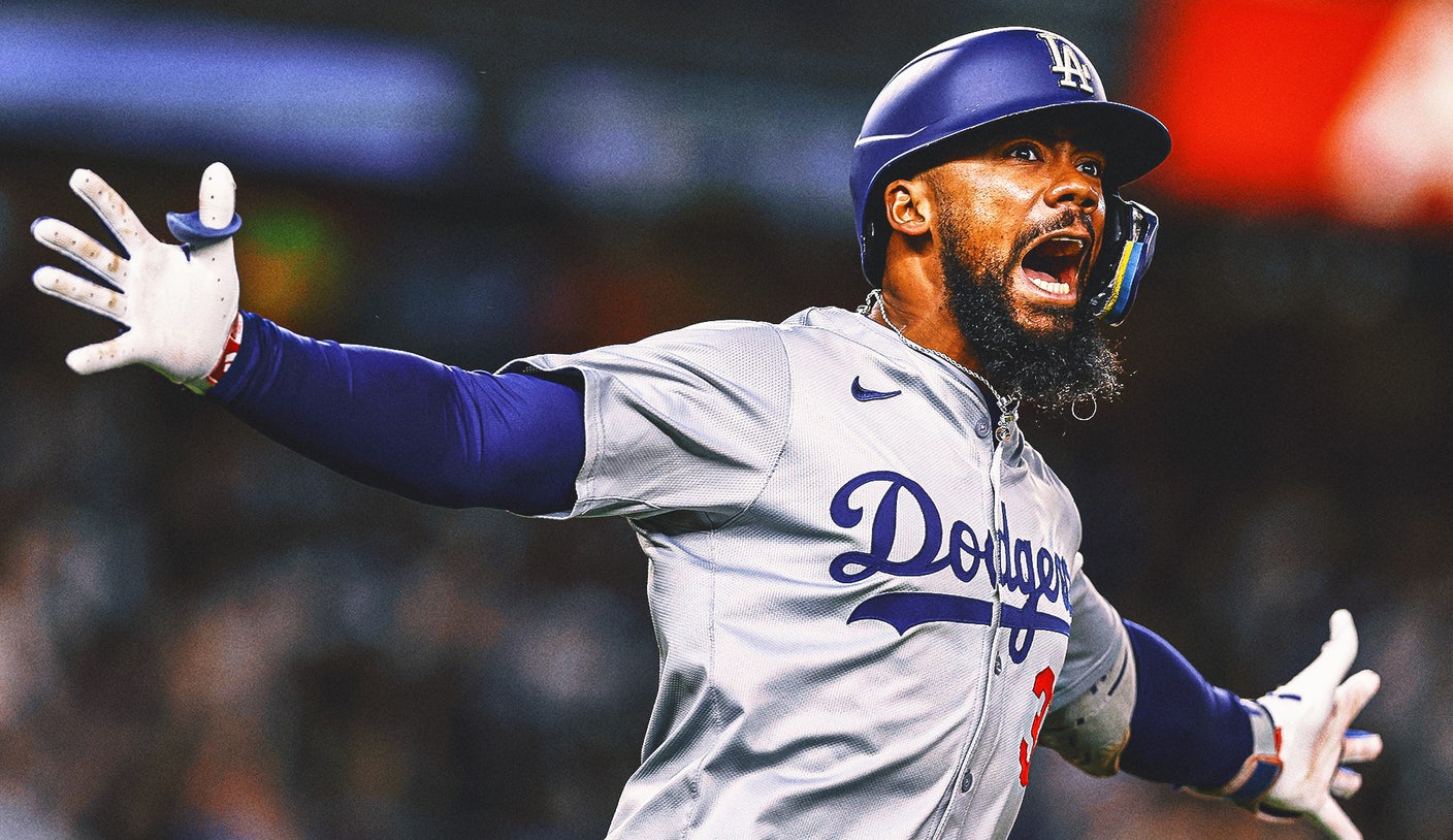 Teoscar Hernandez Los Angeles Dodgers 2024 World Series