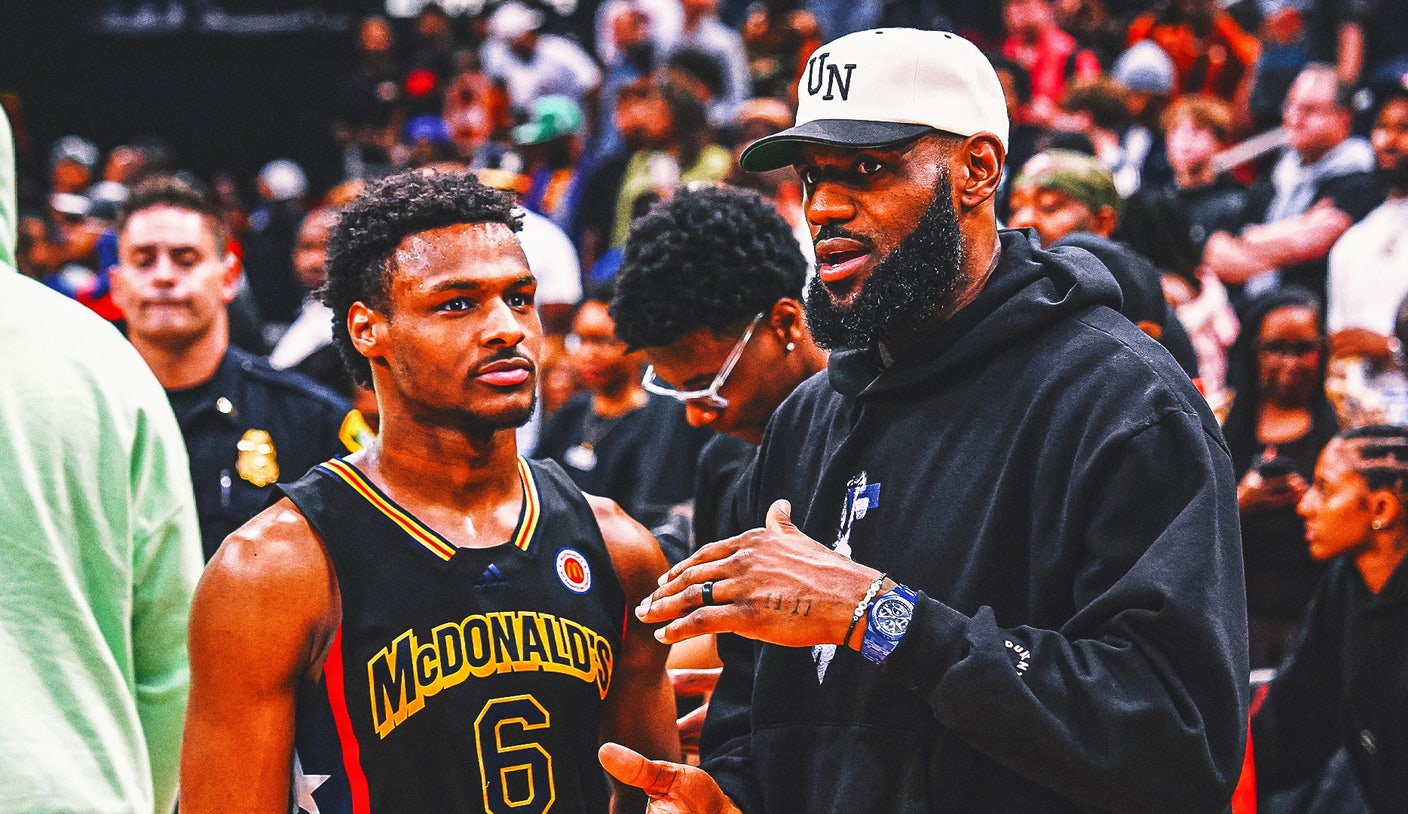 LeBron, Bronny James headline notable father-son duos in sports history