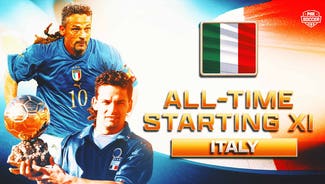 Next Story Image: Italy All-Time XI: Roberto Baggio stars in midfield with Andrea Pirlo