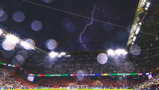 Next Story Image: Euro 2024: Germany vs. Denmark interrupted by dazzling lightning storm