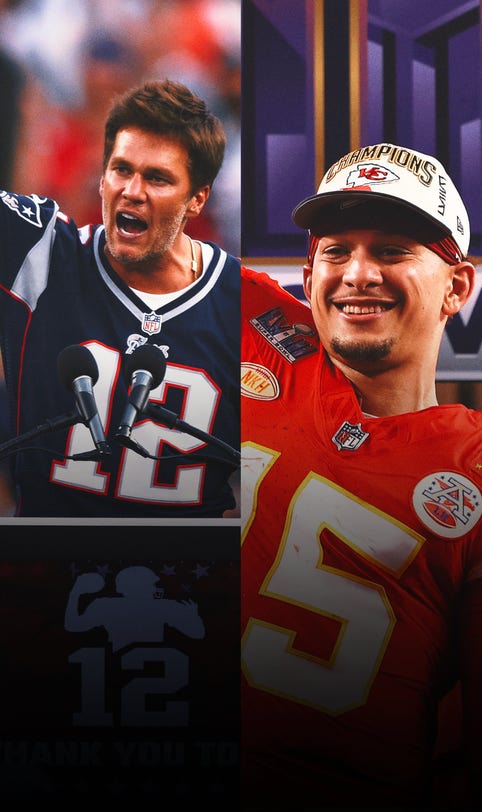 Brady-Mahomes rivalry moves from gridiron to court ahead of NBA Finals