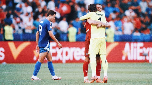 EURO CUP Trending Image: Defending champion Italy knocked out of Euro 2024 by Switzerland in last 16