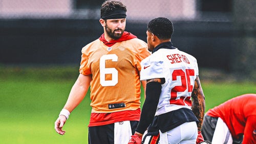 TAMPA BAY BUCCANEERS Trending Image: Ex-Sooners Baker Mayfield, Sterling Shepard excited to be reunited with Bucs