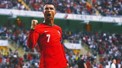 CRISTIANO RONALDO Trending Image: Cristiano Ronaldo scores twice as Portugal beats Ireland 3-0 in last Euros warmup