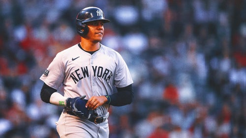 AARON JUDGE Trending Image: Juan Soto (forearm) back in Yankees lineup at DH after missing Dodgers series