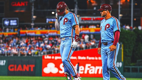 NEXT Trending Image: Bryce Harper hurts hamstring on final play of Phillies' 7-4 loss to Marlins