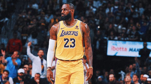 LOS ANGELES LAKERS Trending Image: LeBron James reportedly opts out of contract with Lakers, could take pay cut to re-sign