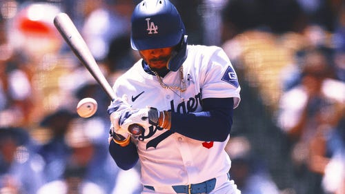 LOS ANGELES DODGERS Trending Image: Dodgers beat Royals, but lose Mookie Betts, Yoshinobu Yamamoto to injuries