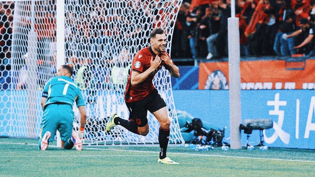 Albania Scores First And Fastest Goal In Euros History 23 Seconds Into ...