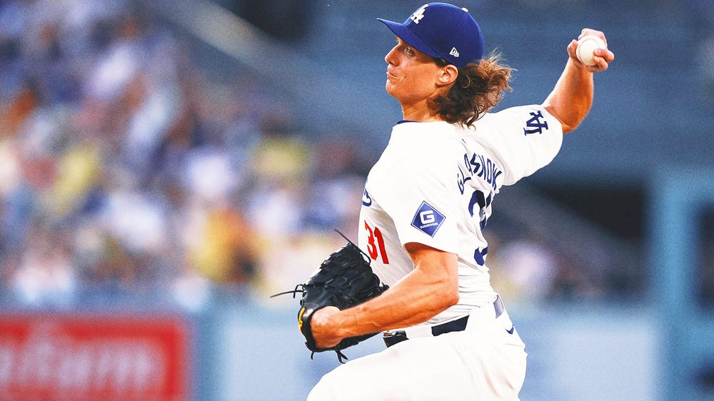 Dodgers place All-Star pitcher Tyler Glasnow on injured list with back tightness