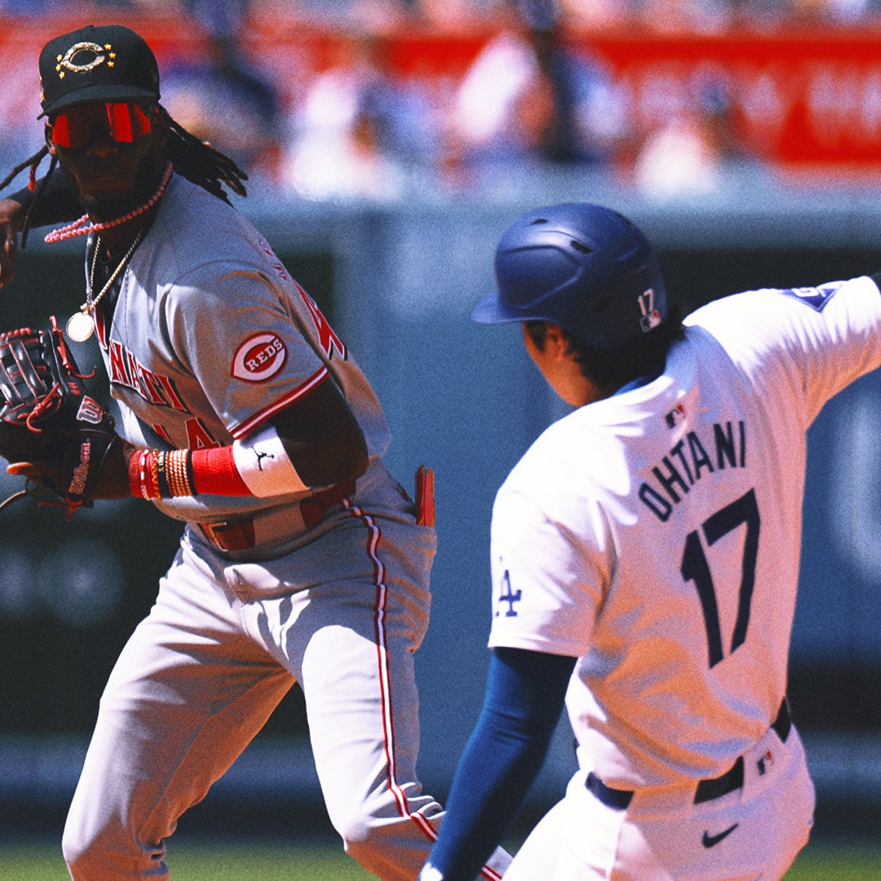 Elly De La Cruz learning Japanese to talk to Shohei Ohtani at All 