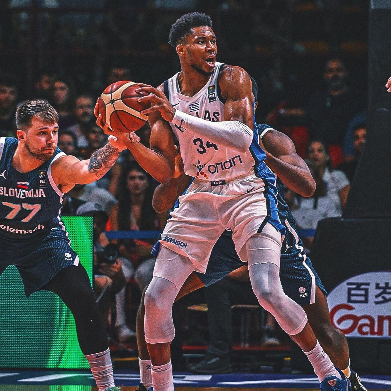 Giannis Antetokounmpo, Greece advance to Olympic qualifying final | FOX  Sports