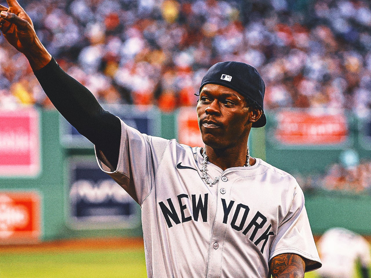 Jazz Chisholm Jr. makes Yankees debut, one day after being acquired from Marlins in trade | FOX Sports