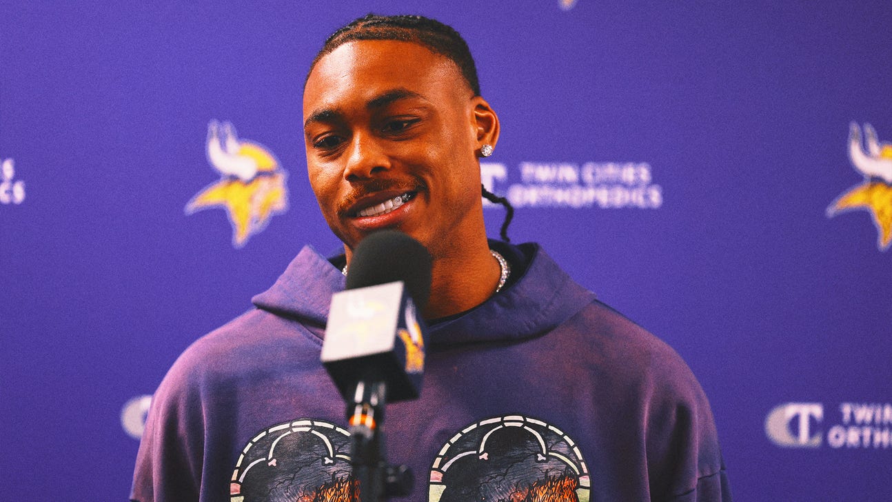 Justin Jefferson says he's 'not mad' at Kirk Cousins for leaving Vikings for Falcons