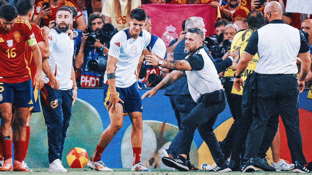 Spain captain Álvaro Morata to undergo medical check after fan incident during celebrations